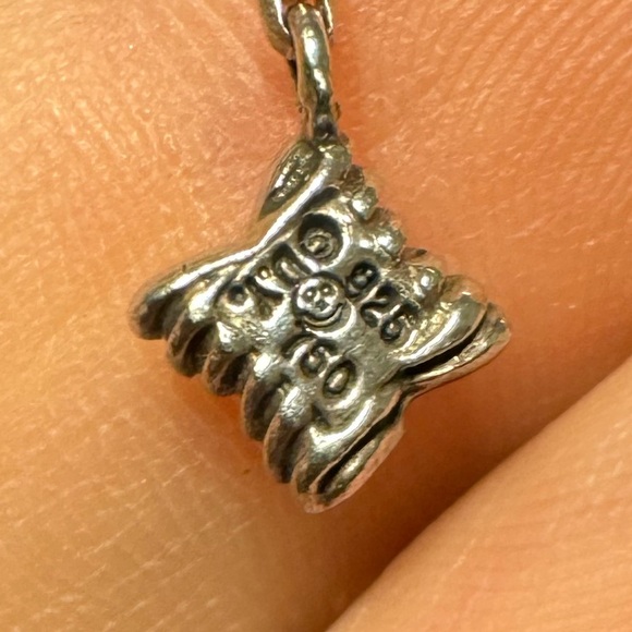 David Yurman Sterling & 18K Yellow Gold Diamond 24.5” Quatrefoil Lariat Necklace - Picture 8 of 8